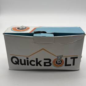 Quick Bolt 8448407 Quck Kit W 3 Inch Micro And Miniflashing Ss Low Profile L-foot 25 Open Box