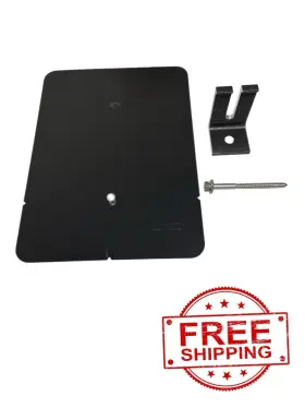 Qm-lm-01-b1 Quick Mount Pv 20x Rev B Solar Shingle Roof Attachments Box Of 20