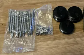 17664 Quickbolt Lot 25 Quickscrews With 3 Inch Microflashing Sets Roof Solar