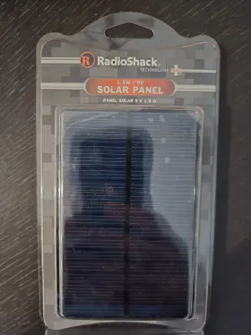 2770053 Radioshack 1.5w - 9v Solar Panel