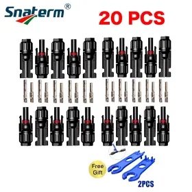 Rapidroo-shop 705353647321 Free Shipping 10/20/50 Pairs Solar Connectors 1000v 30a Panel Branch Pv Co