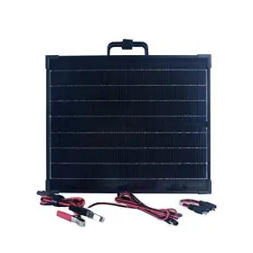 55701 Rdk Products 40-watt Portable Monocrystalline Solar Panel For 12-volt Charging In