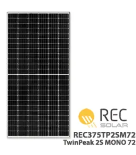 375tp2sm72 Rec Solar - 375w Panel 375tp2sm72 Rec Solar - 375w Panel