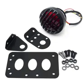 Rmw-50 Remaiw Moto Grill Side Mount Motorcycle Tail Light License Plate Bracket For Bobber Chopp Rmw-50 Remaiw Moto Grill Side Mount Motorcycle Tail Light License Plate Bracket For Bobber Chopp