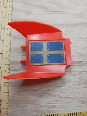 725-11 Remco Hamiltons Invaders Solar Panel Part #725-11 Orange Back