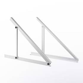 Renogy 313114786778 50 Inch Adjustable Solar Panel Mount Brackets With Foldable Tilt Legs Flat Surface