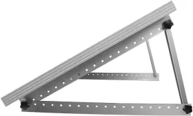Renogy 445018552562 28in Adjustable Solar Panel Mount Brackets With Foldable Tilt Legs On An