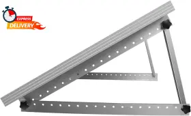 Renogy 705353711435 28in Adjustable Solar Panel Mount Brackets With Foldable Tilt Legs On An