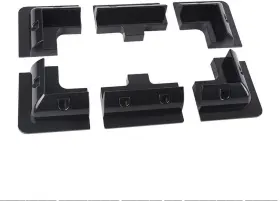 Renogy 705353971020 Corner Bracket Solar Panel Roof Drill-free Mount For Rv Boats 1 Set