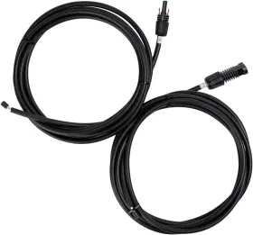 Renogy 711181063998 10ft 10awg Solar Wire Extension Cables With Female And Male Connector