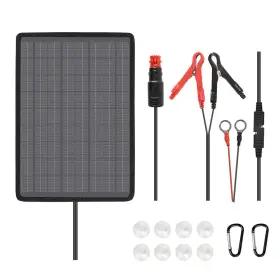 Renogy 726084259515 10w 18v Monocrystalline Solar Panel Portable Battery Maintainer Trickle Charger
