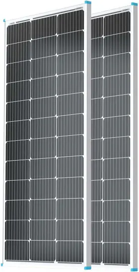 Renogy 726084264625 2pcs Solar Panels 100 Watt 12 Volt High-efficiency Monocrystalline Pv Mo