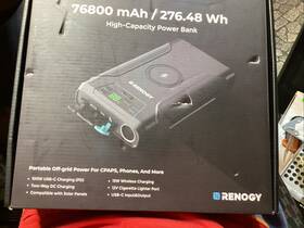 Renogy 76800 Portable Off Grid Power For Cell Phones And More Mah/ 276.48