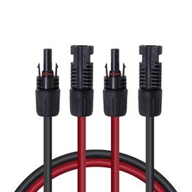 Renogy 810009712121 20ft 12awg Solar Panel Extension Cable With Female And Male Connectors
