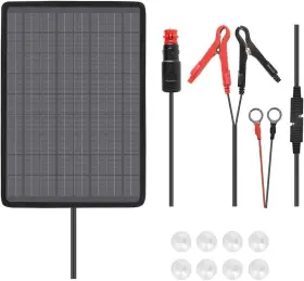 Renogy 810009714774 10w Solar Trickle Charger Battery Maintainer For Auto Rv Or Marine