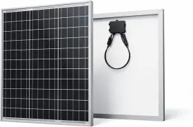 Renogy 816360029533 Solar Panel 50 Watt 12 Volt High-efficiency 50w Monocrystall