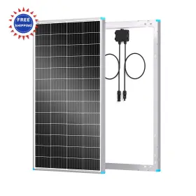200w Renogy 840315233720 Solar Panels 200 Watt N Type 24 Volt Panel 16bb 25% High Efficiency