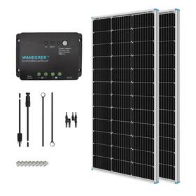 Renogy B00bcrg22a 200w 12v Monocrystalline Solar Panel Starter Kit Rv Boat Off-grid