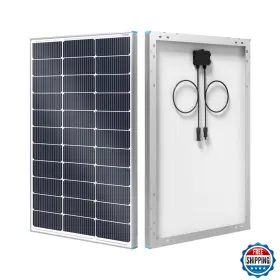 B07gf5jy35 Renogy 100w 12v Monocrystalline Solar Panel Rv Marine Off-grid Charger Rng-100d