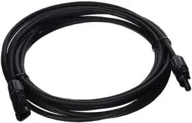 Extcb-5ft-10 Renogy 5ft 10awg Solar Extension Cable With Male And Female 5ft10awg Black