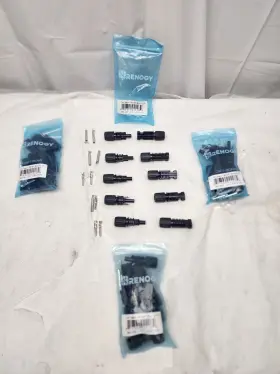Rng-cnct-mc4x5-g1-us Renogy Solar Connectors For Panels Cnct-mc4 5 Pairs Per Bag - 4 Bags