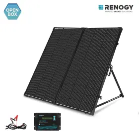 Rng-kit-stcs200d-voy20-op-us Renogy Open Box 200watt 12volt Mono Solar Suitcase With 20a Voyager For Rv Camping