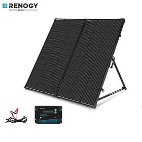 Renogy Rng-kit-stcs200d-voy20-us Solar Suitcase 200w 12v Monocrystalline Portable Panel With Voyager
