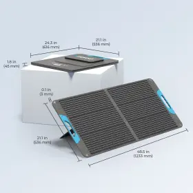 Rpp100ef-se-us Renogy 100w Portable Solar Panel Ip65 Waterproof Foldable Power