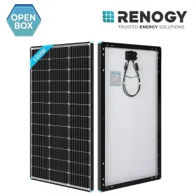 Rsp100d-bk-op-us Renogy 100 Watt 12 Volt Monocrystalline Solar Panel