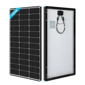 Rsp100d-bk-us Renogy 100 Watt 12 Volt Monocrystalline Solar Panel