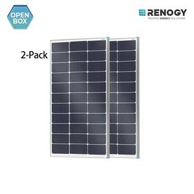 Renogy Rsp100dcx2-op-us 2-pack 16bb N-type 100 Watt Solar Panel Monocrystalline Pv Open Box
