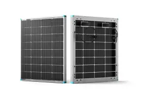 Rsp115dt-us Renogy Bifacial 115 Watt 12 Volt Solar Panel Monocrystalline For Rv Off-grid