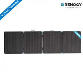 Rsp400lsc-re-us Renogy Solar Panel 400w Foldable Waterproof For Rv Off-grid Refurbished