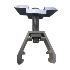 Renusol 04cd5df0-ef7e-4 10 New Middle Clamp 460011 Black Finish Solar Panel Rack Mounting System
