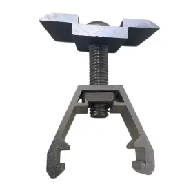 04cd5df0-ef7e-4 Renusol 10 New Middle Clamp 460011 Black Finish Solar Panel Rack Mounting System