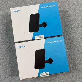 Reolink 972489772362 2 Solar Panels Power Supply For Rechargeable Battery Security Ip Camera