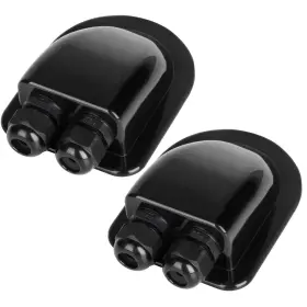 Ip68 Restmo 717351813004 2 Pack Of Waterproof Solar Cable Entry Gland By Weather Resistan
