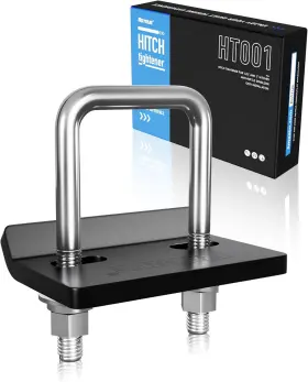 Ht001 Retrue Anti Rattle Hitch Clamp 2 Inch And 1.25 Stabilizer For Trailer Accessories