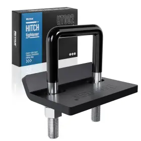 Ht002-2p Retrue Anti Rattle Hitch Tightener 2 In And 1.25 Rubber Coated Stabilizer For
