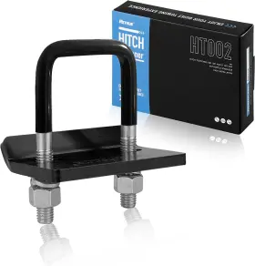 Ht002 Retrue Anti Rattle Hitch Tightener 2 In And 1.25 Rubber Coated Stabilizer For