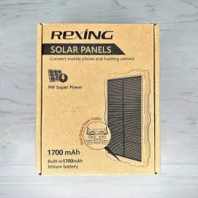 Rexing 810046602331 Universal Solar Panel For Trail Cameras Rechargeable New In Box