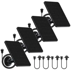 Rhorawill 724164942968 4 Pack Solar Panel For Blink Outdoor 4th Gen /blink 3rd Xt3 An