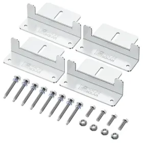 Rich Solar 732025694550 Panel Mounting Hardware Z Brackets For Rv Roof Boat Set Of 4 Units