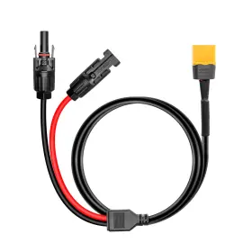 Rii-316 Riieyoca Solar Connector To Xt60 Male Adapter Cable 1.8m/5.9ft Con