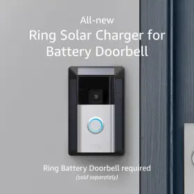 Ring 313032362320 Solar Charger For Battery Doorbell