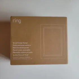 53-030155 Ring Small Solar Panel Usb-c 1.9w For Spotlight Cam Plus And