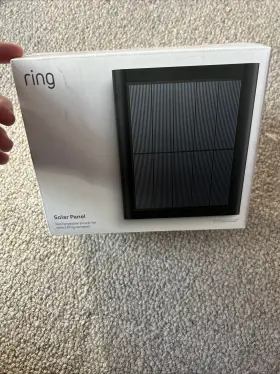 53-030165 Ring 2nd Generation 4w Solar Panel For Select Security Cameras - Black