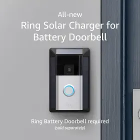 Ring 711181460445 All-new Solar Charger For Battery Doorbell