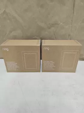 Ring 840268956271 Lot Of 2 Small Solar Panel For Cameras Usb-c New Unopened Box