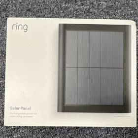 Ring B0b270lx61 Solar Panel 2nd Gen For Select Cameras Rechargeable Black 5v